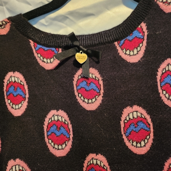 Silvian Heachdenim mouth motif sweater - Picture 8 of 8